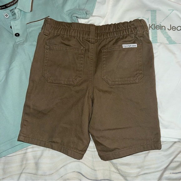 Calvin Klein Kids Polo, Tee, and Shorts Set - Picture 7 of 9